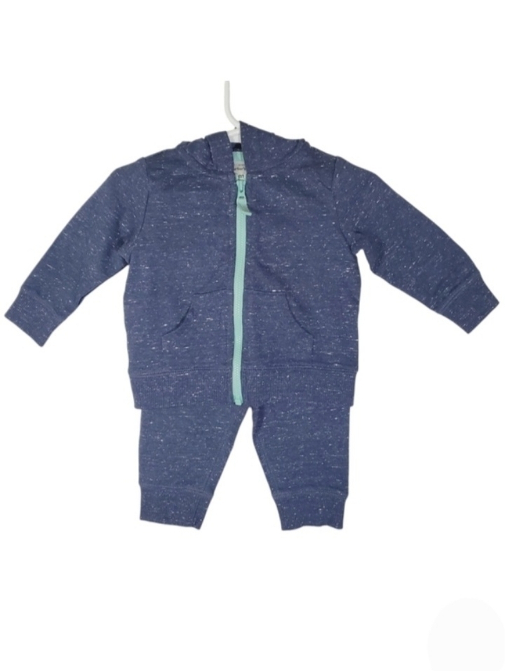 K1279 * Carter's Boys Dinosaur Hoodie & Bottoms Blue Size 6M